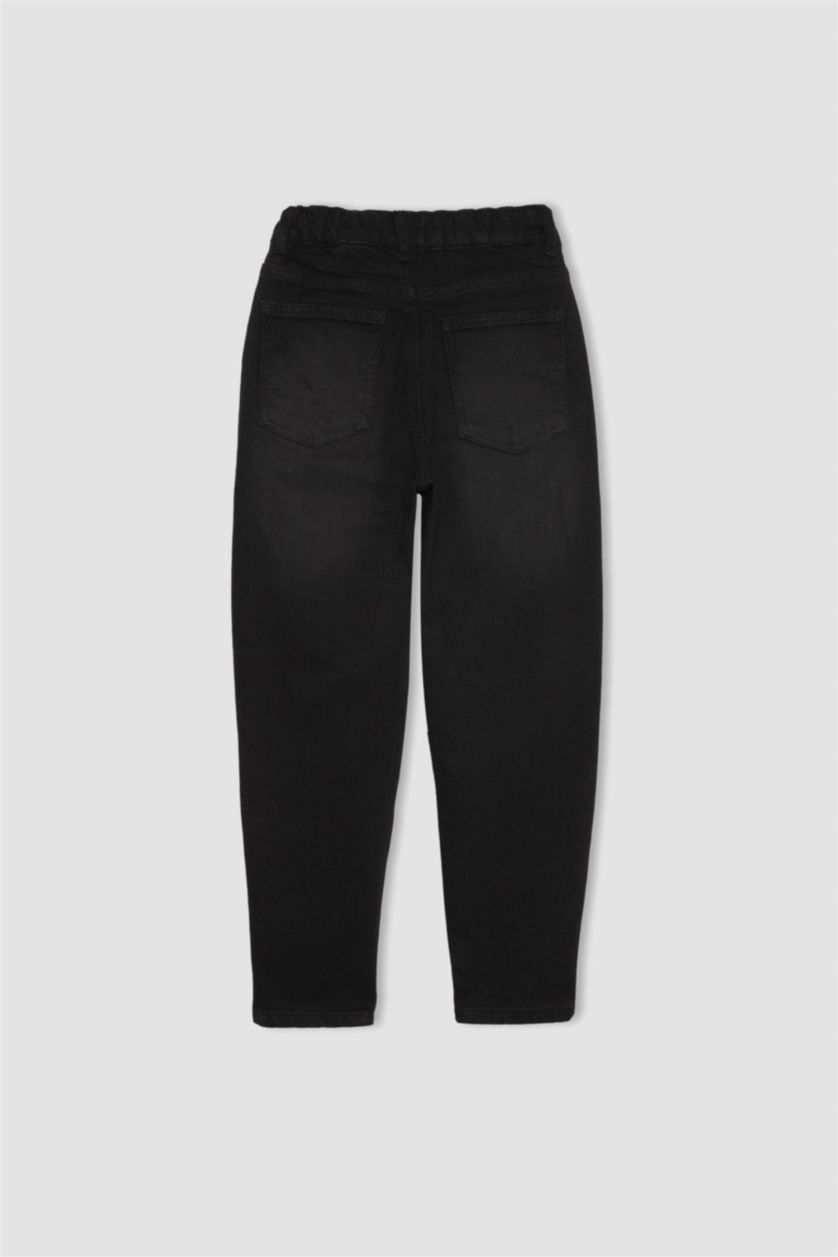 BOYS & TEENS Black Boy Balloon Fit Jeans