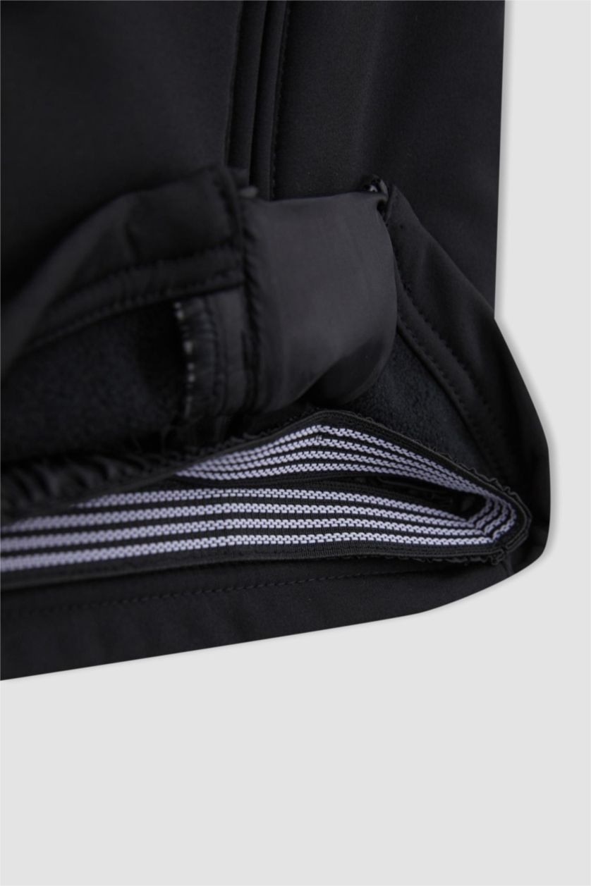 Женщины Черный Брюки стандартного кроя, DeFactoFit