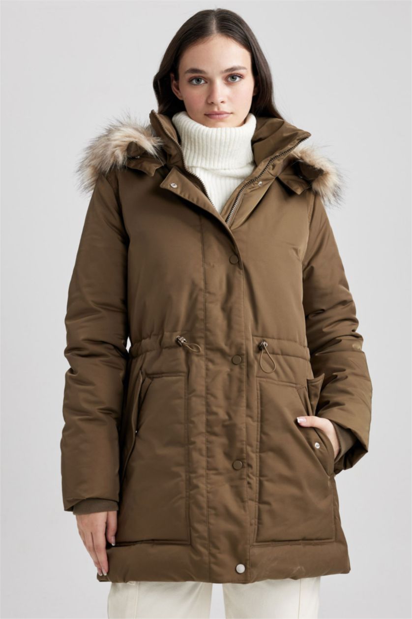 نساء كاكي Waterproof Coat