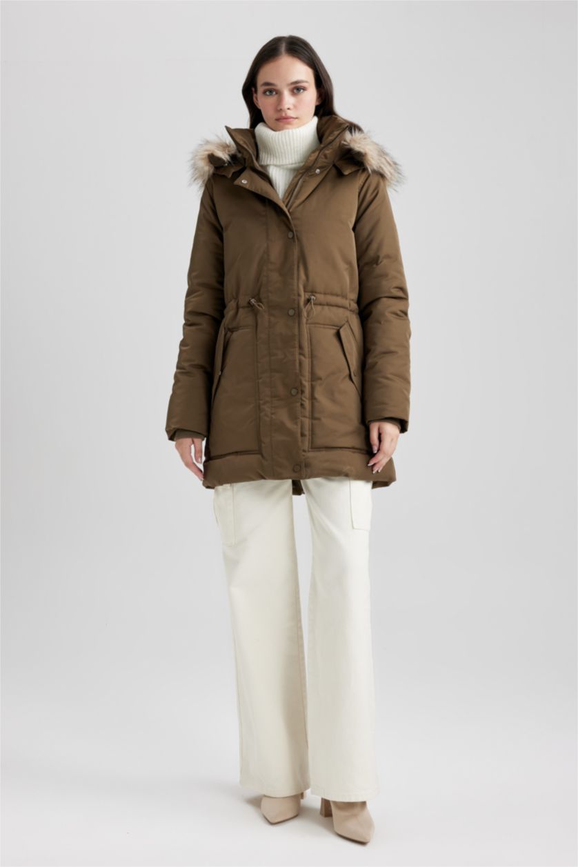 نساء كاكي Waterproof Coat