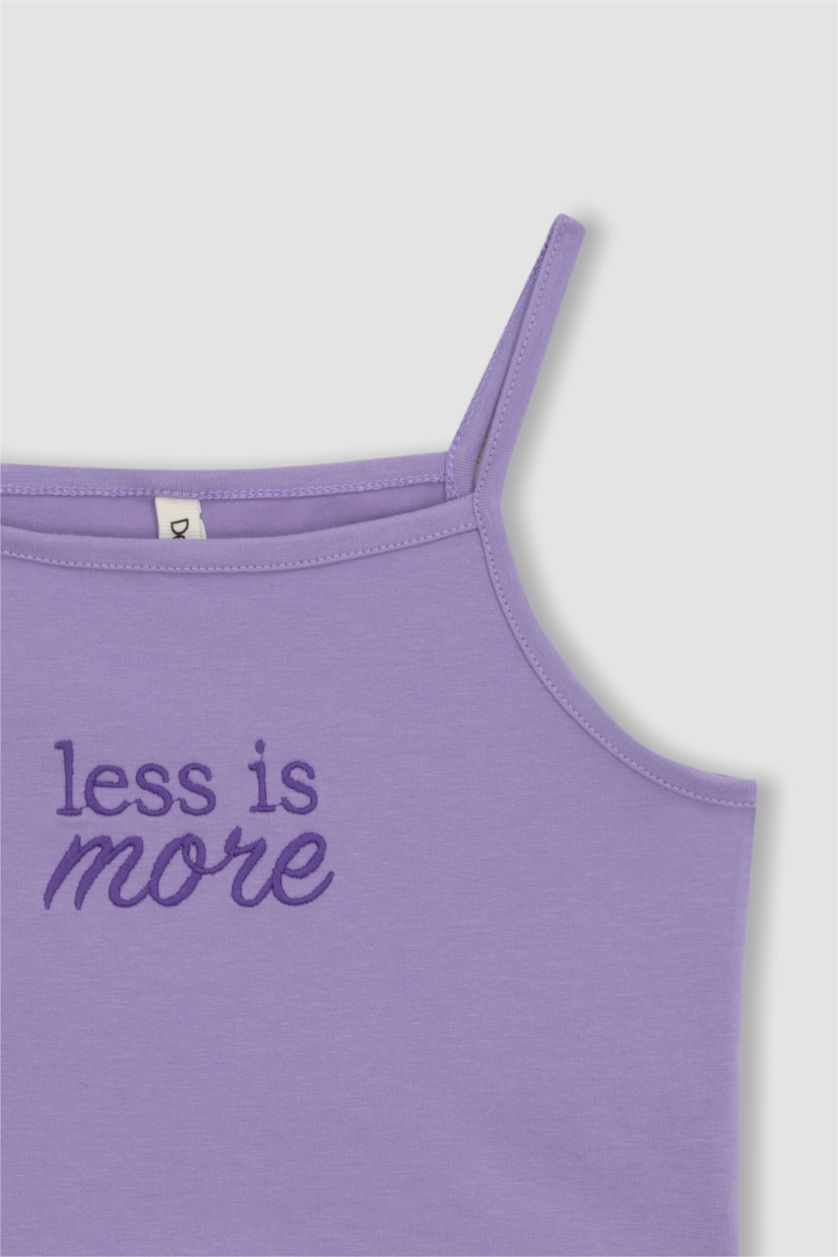 GIRLS & TEENS Lilac Girl Halter Collar Crop Top