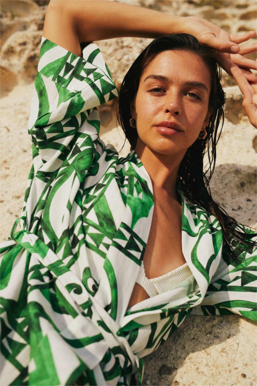 نساء أخضر Beachwear