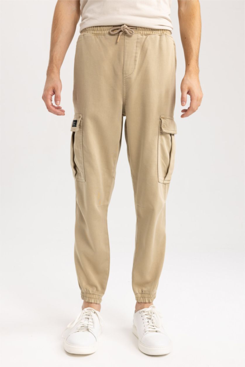 رجال بيج بنطلون كارجو قصة عادية بجيب