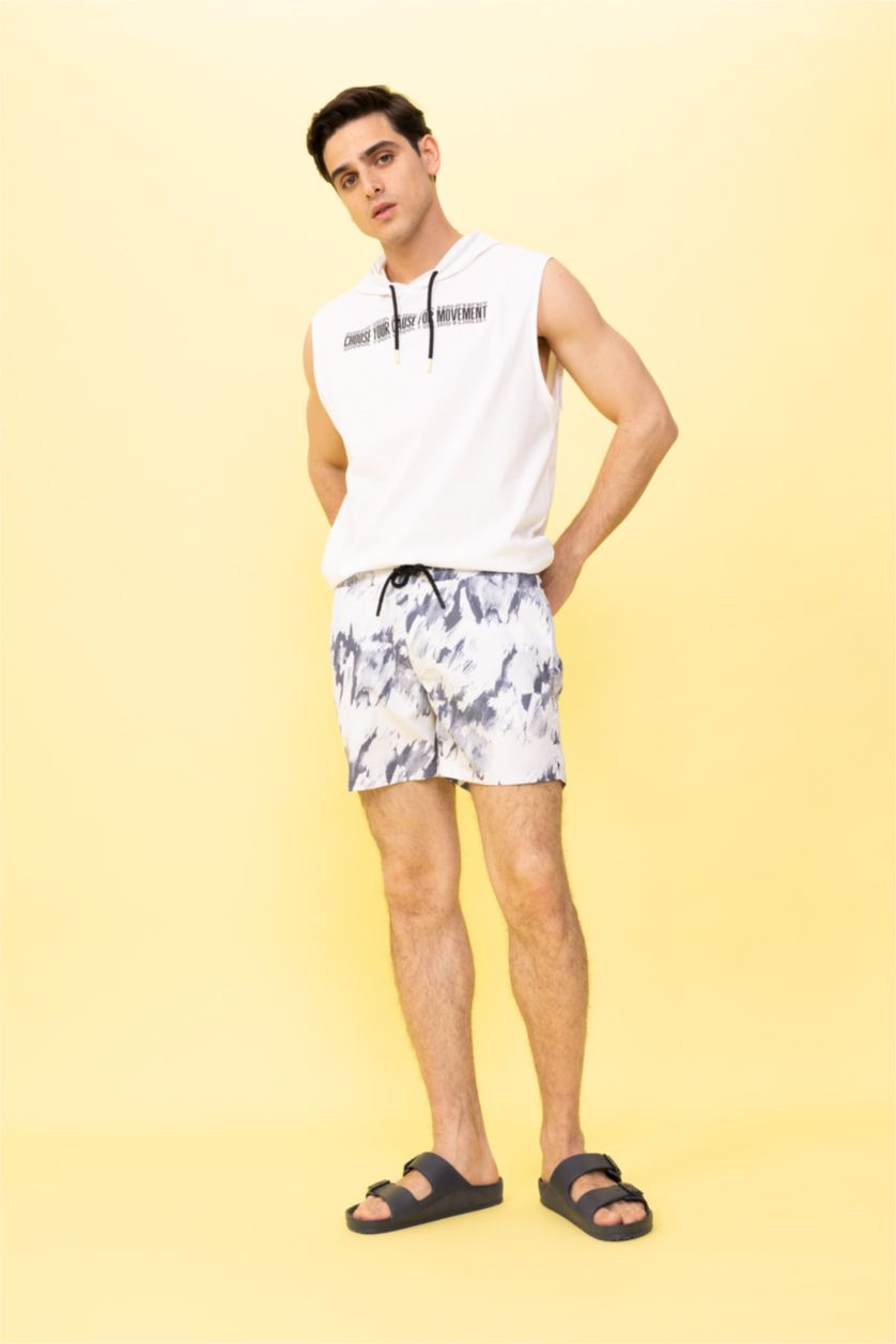 MAN Black DeFactoFit Short Swimming Shorts