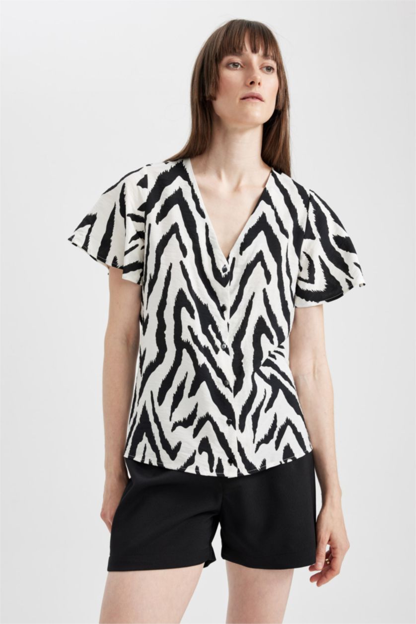 WOMAN Ecru Slim Fit