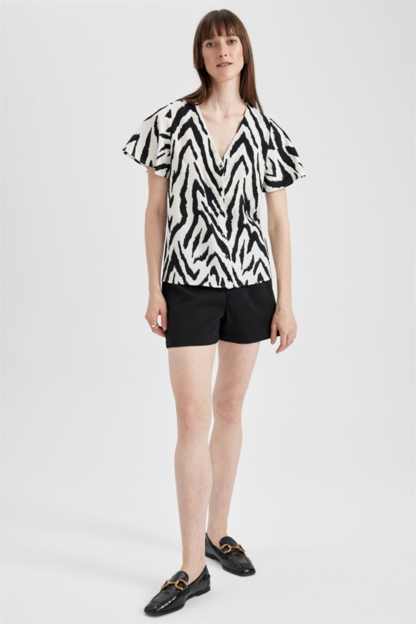 WOMAN Ecru Slim Fit