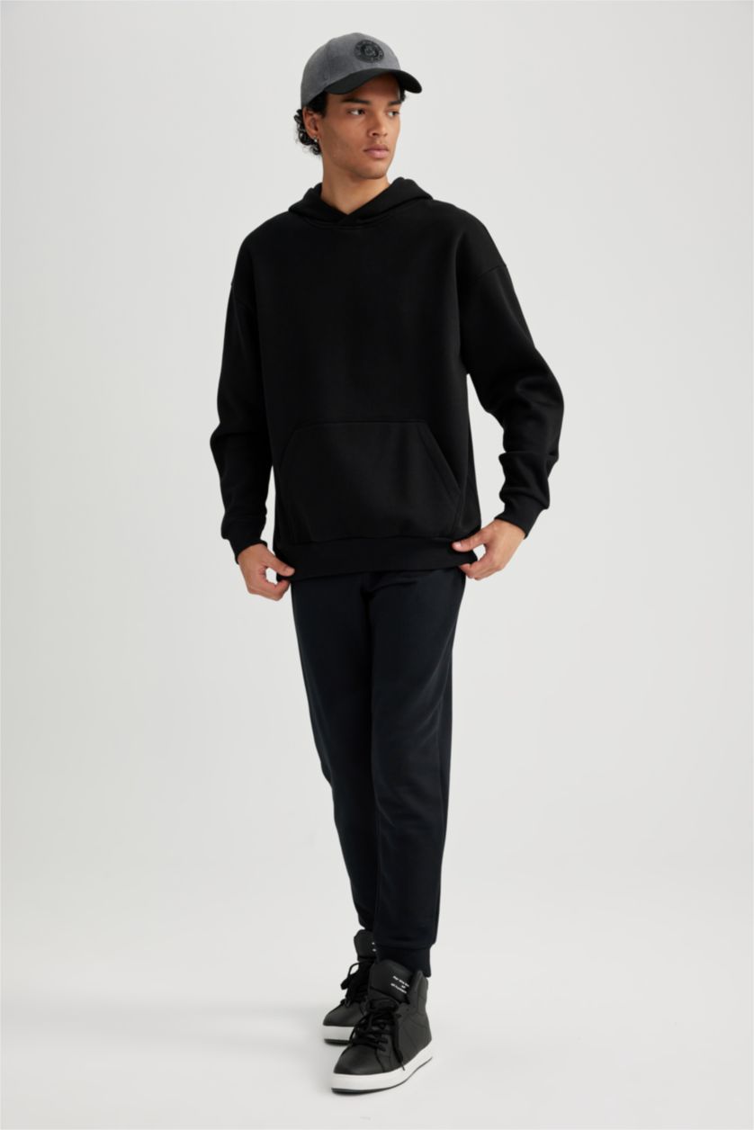 MAN Black Slim Fit Trousers