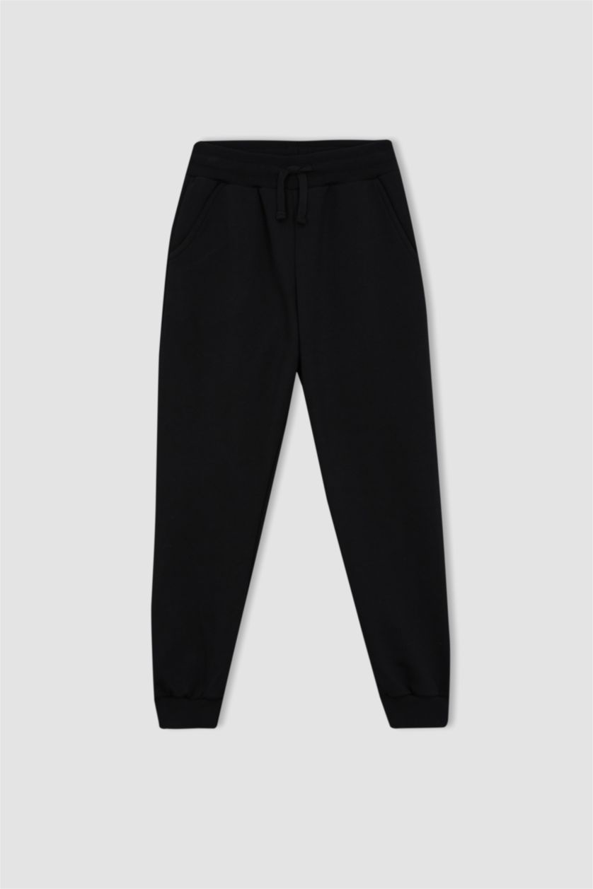 أولاد أخضر غامق سيت ولادي سويت شيرت سويت بانتس - قطعتين