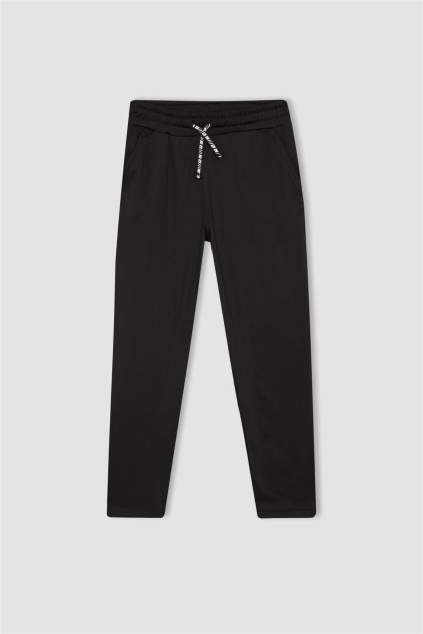 GARÇONS Noir ensemble de Sweatshirt à Capuche et Jogging Pour Garçon - 2 Pièces