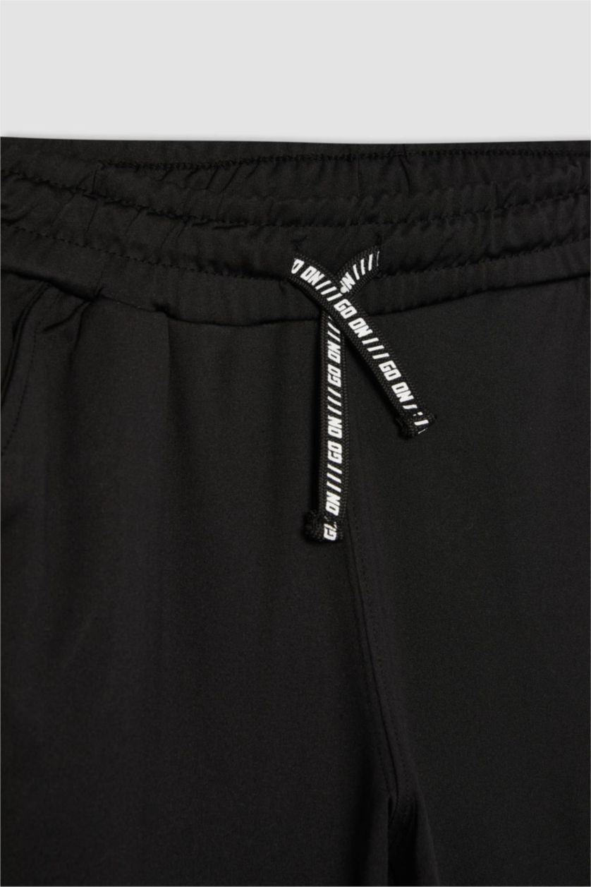 GARÇONS Noir ensemble de Sweatshirt à Capuche et Jogging Pour Garçon - 2 Pièces