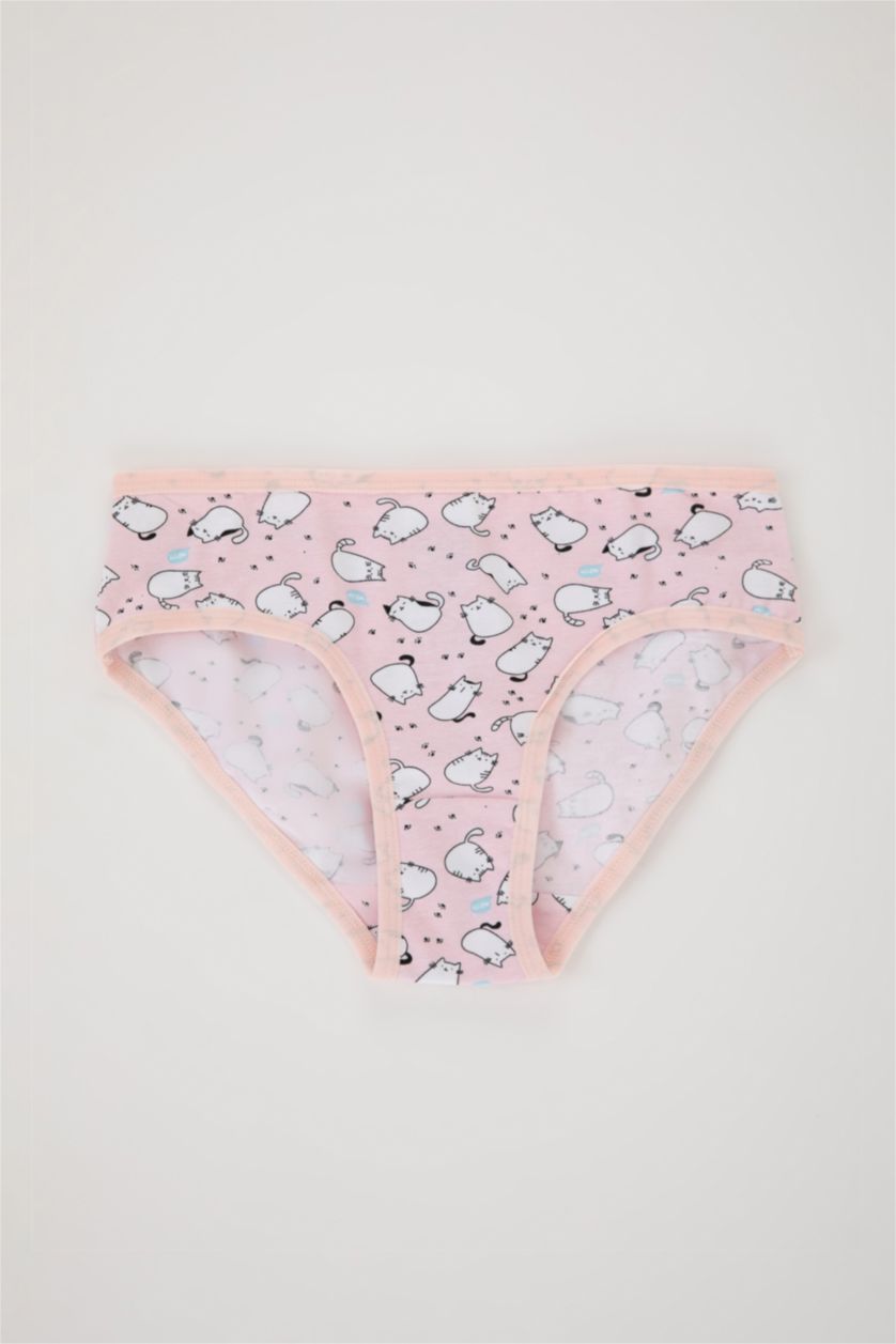 FILLES Blanc Slips Pour Fille - 3 Pièces