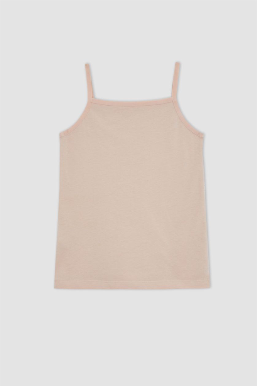 GIRLS & TEENS White Girl 2 piece Regular Fit Tank Top