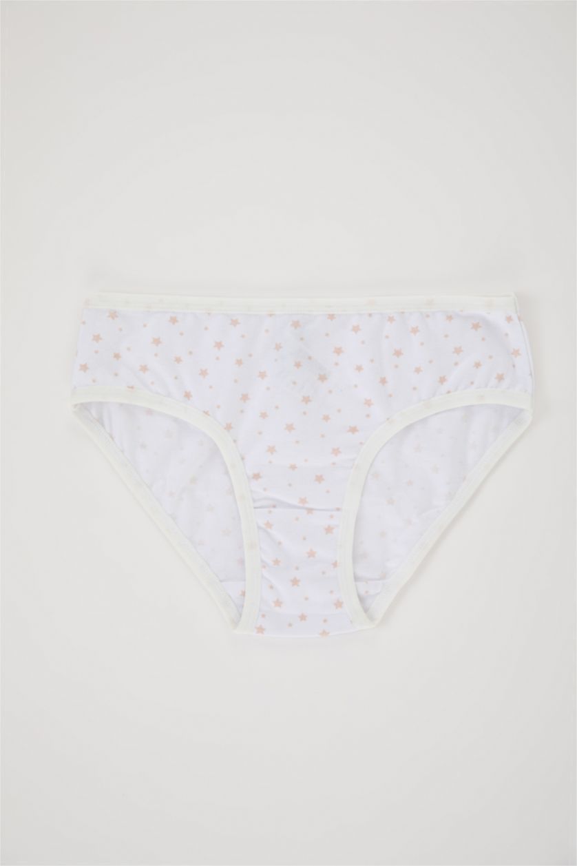 FILLES Blanc Slips Pour Fille - 3 Pièces