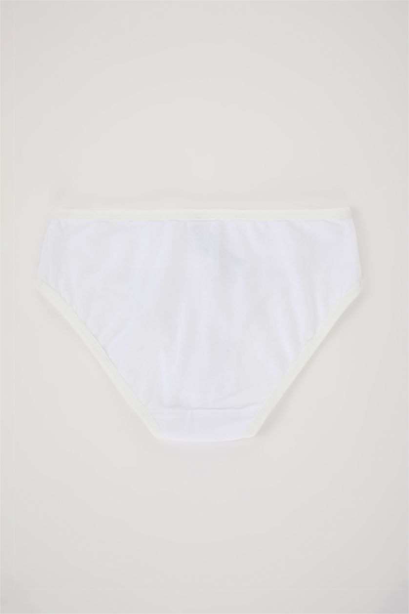 FILLES Blanc Slips Pour Fille - 3 Pièces