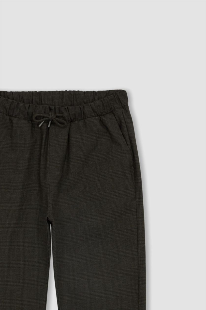 رجالي بني بنطلون تشينو جوجر