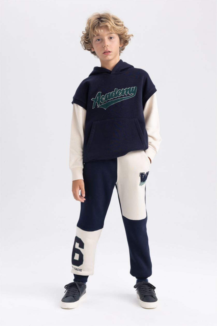 Young Boys - Teen Boys NAVY Regular Fit Trousers