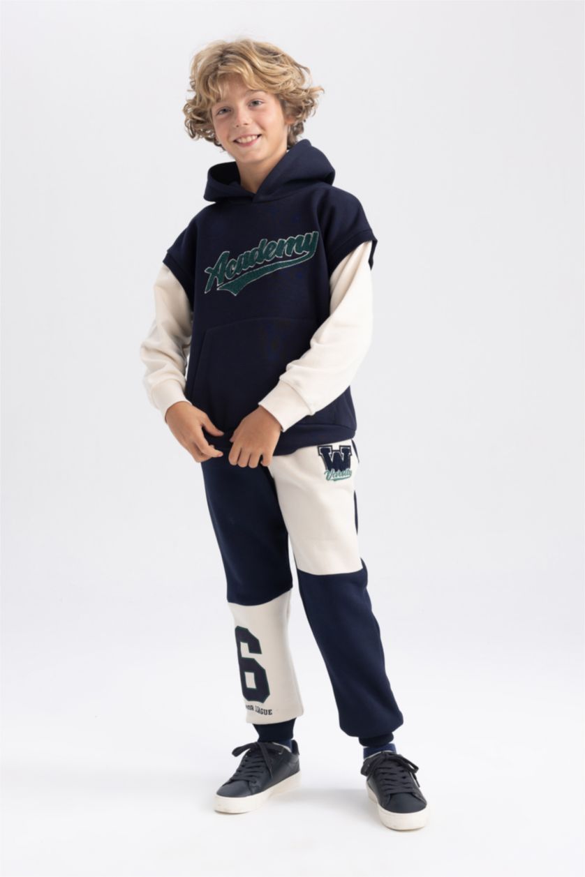 Young Boys - Teen Boys NAVY Regular Fit Trousers