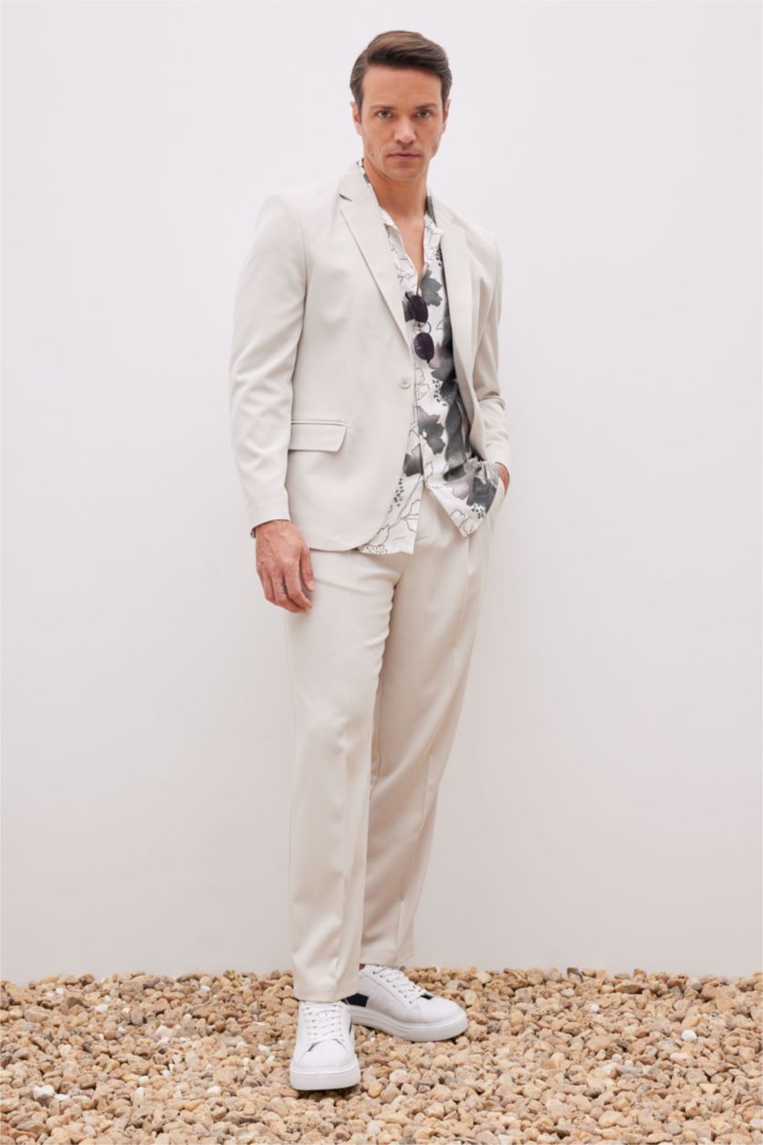 MAN Stone Relax Fit Lined Blazer