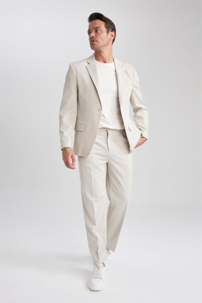 MAN Stone Relax Fit Lined Blazer