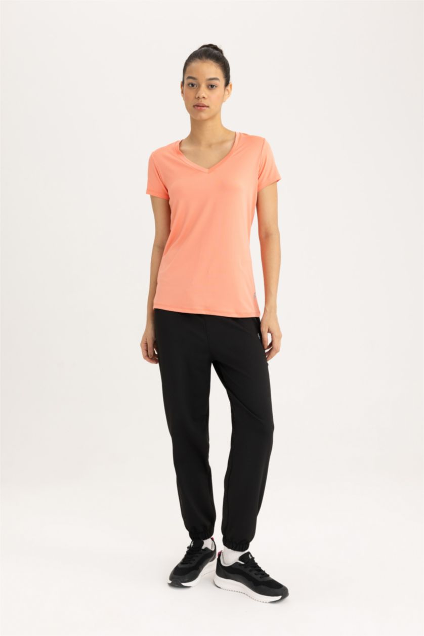 نساء أسود Standard Fit Trousers