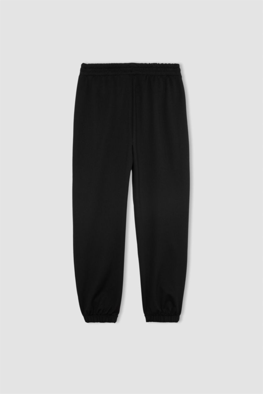 نساء أسود Standard Fit Trousers