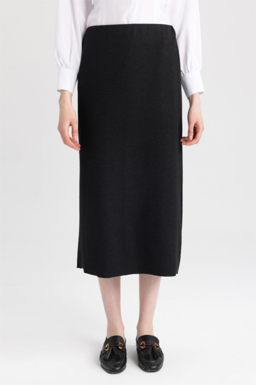 نساء أسود Regular Fit Maxi