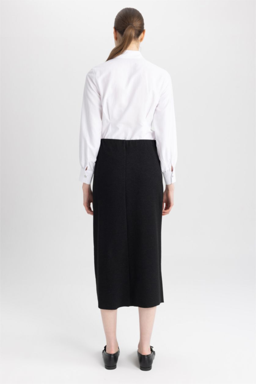 نساء أسود Regular Fit Maxi