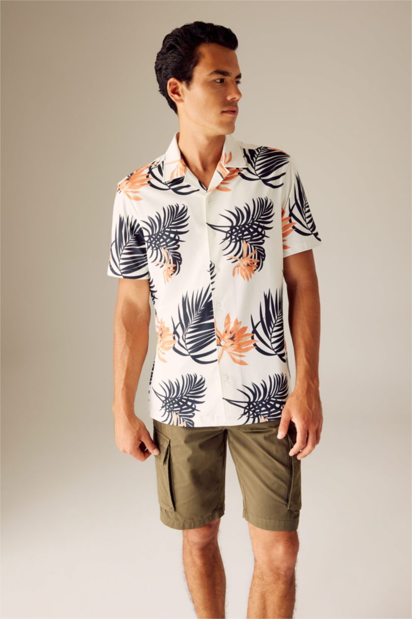 MAN Mint Regular Fit Short Sleeve Shirt