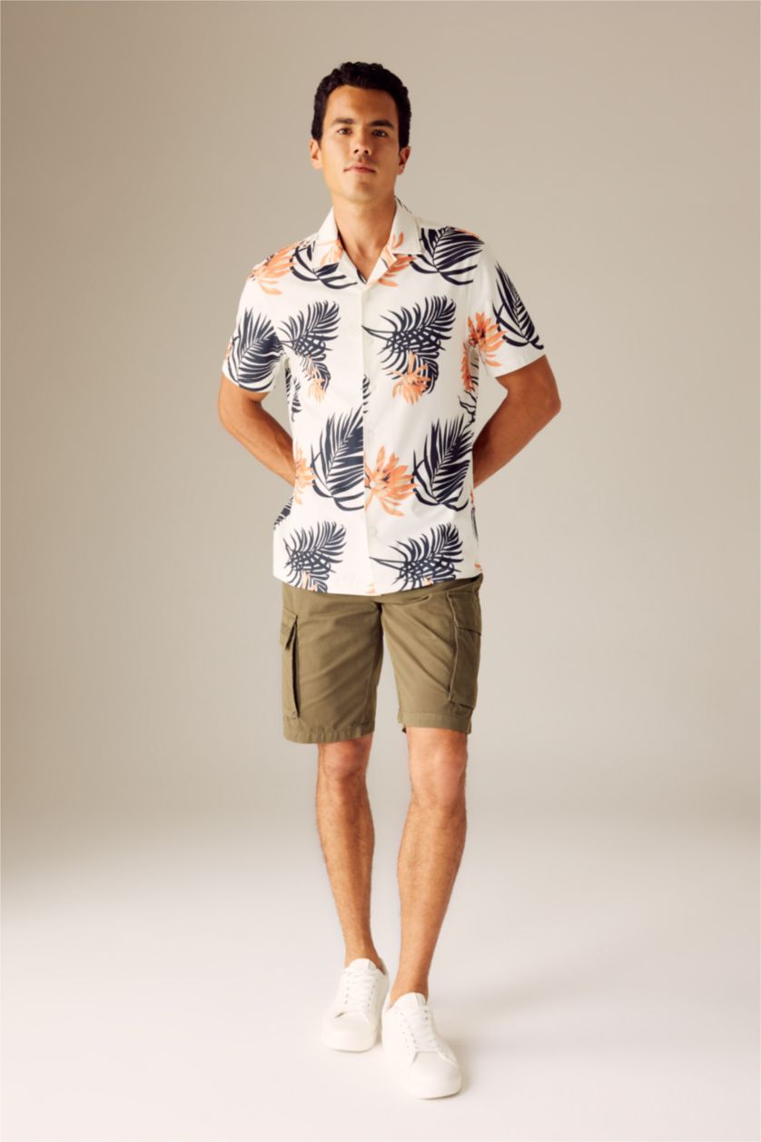 MAN Mint Regular Fit Short Sleeve Shirt