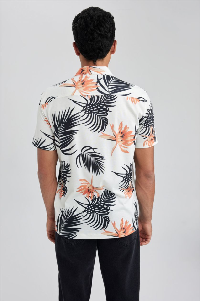 MAN Mint Regular Fit Short Sleeve Shirt