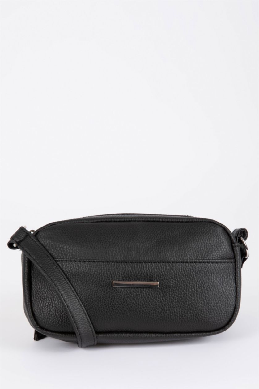 FEMME Noir Sac À Bandoulière En Similicuir Pour Femme