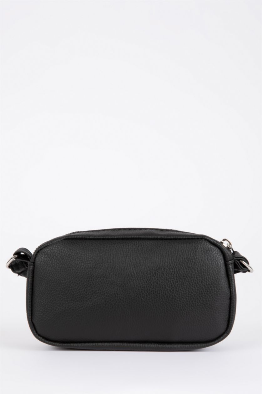 FEMME Noir Sac À Bandoulière En Similicuir Pour Femme