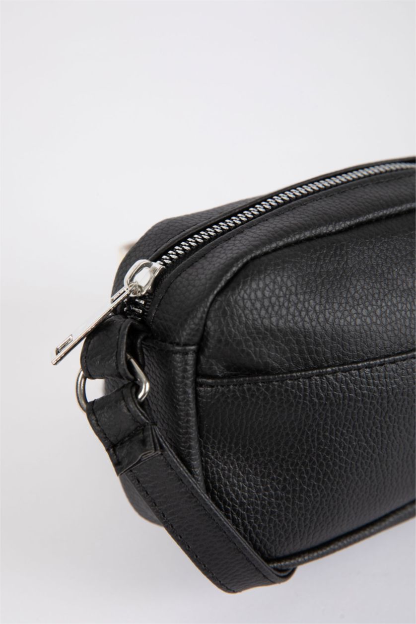 FEMME Noir Sac À Bandoulière En Similicuir Pour Femme