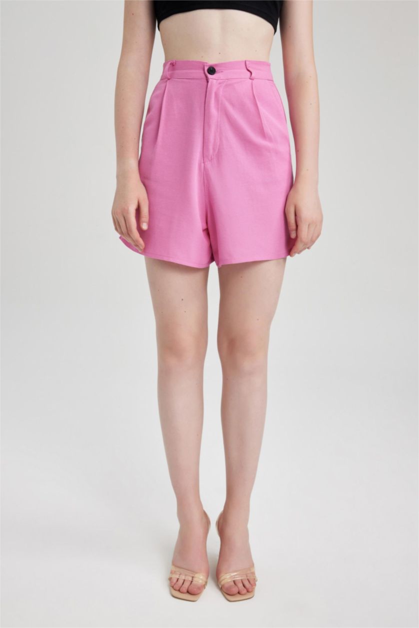 Әйелдерге Қызғылт Шолақ шалбар