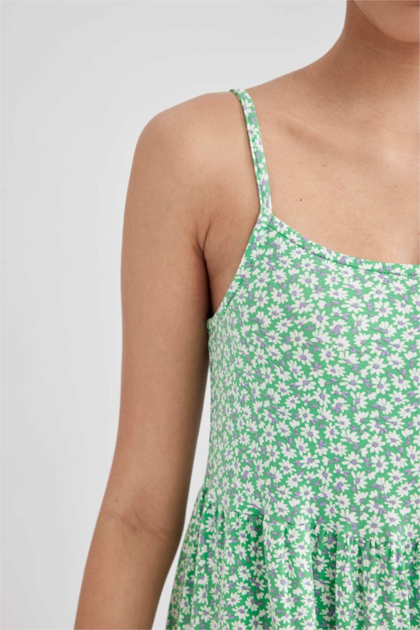 FEMME Vert Clair Robe En Maille À Manches Courtes Très court