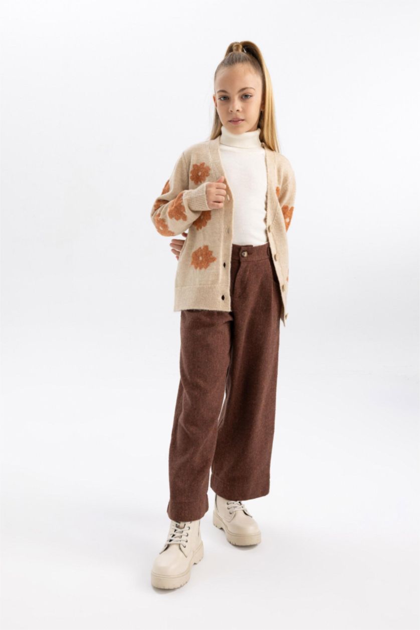 GIRLS & TEENS Tile Girl Wide Leg Oval Trousers
