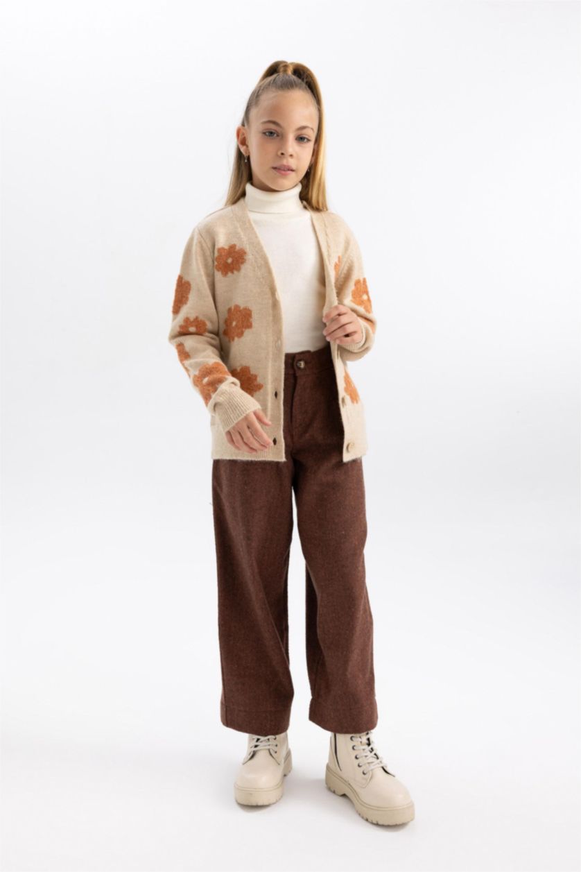 GIRLS & TEENS Tile Girl Wide Leg Oval Trousers