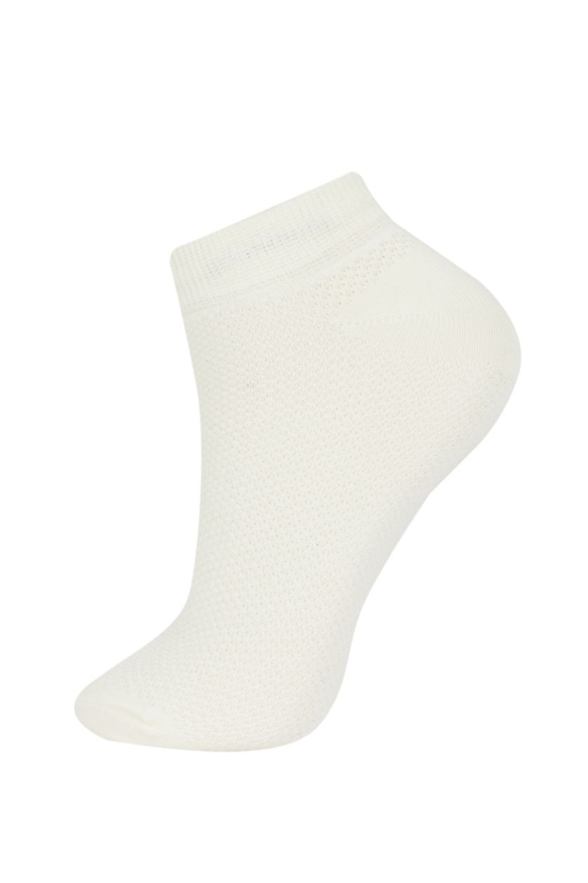 Kadın Karma Kadın 3'lü Pamuklu Patik Çorap