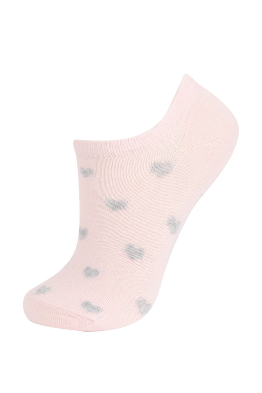 Kadın Karma Kadın 3'lü Pamuklu Sneaker Çorap
