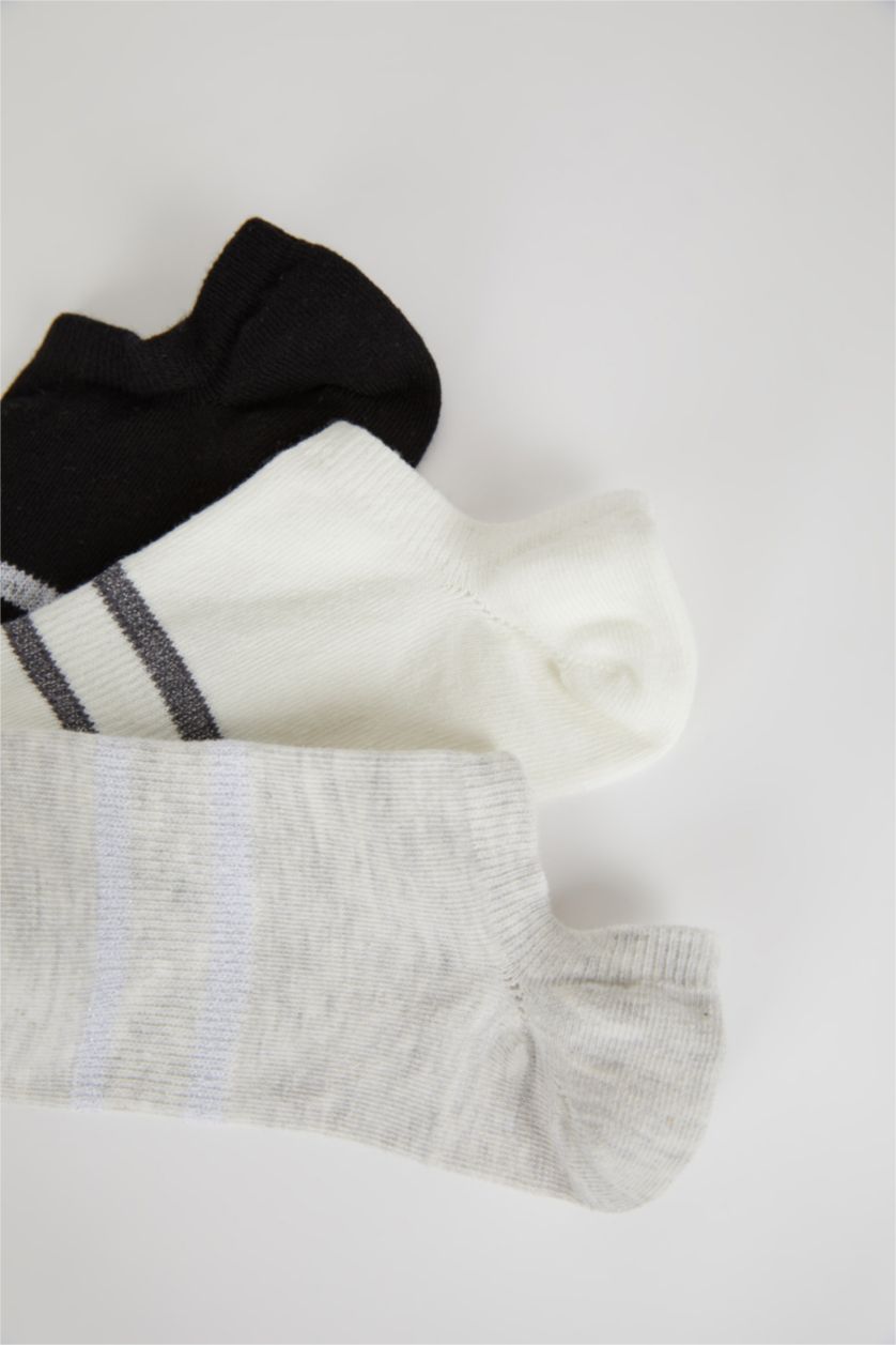 WOMAN MIXED 3 piece Cotton Step Socks