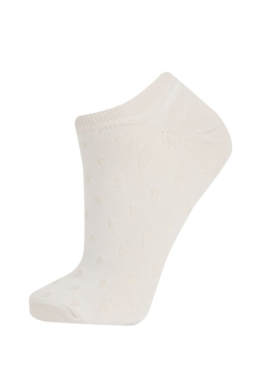 FEMME Yumuşak Chaussettes Courtes Coton Pour Femme - 3 Pièces