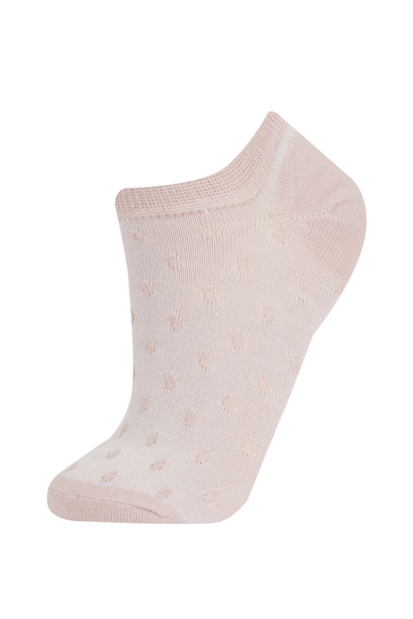 FEMME Yumuşak Chaussettes Courtes Coton Pour Femme - 3 Pièces