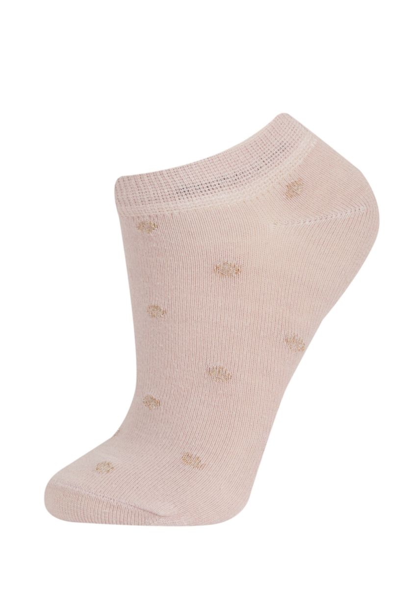 FEMME Yumuşak Chaussettes Courtes Coton Pour Femme - 3 Pièces
