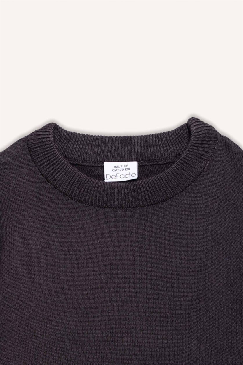 أولادي بني بلوفر اولادي تريكو قصة عادية برقبة مستديرة