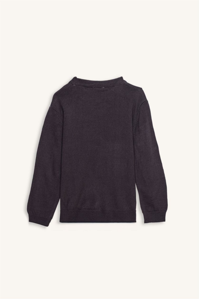 أولادي بني بلوفر اولادي تريكو قصة عادية برقبة مستديرة