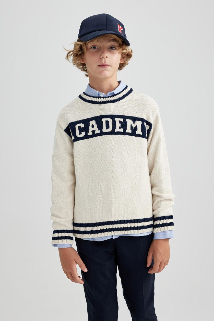 أولاد بيج فاتح بلوفر قصة عادية بكابيشون