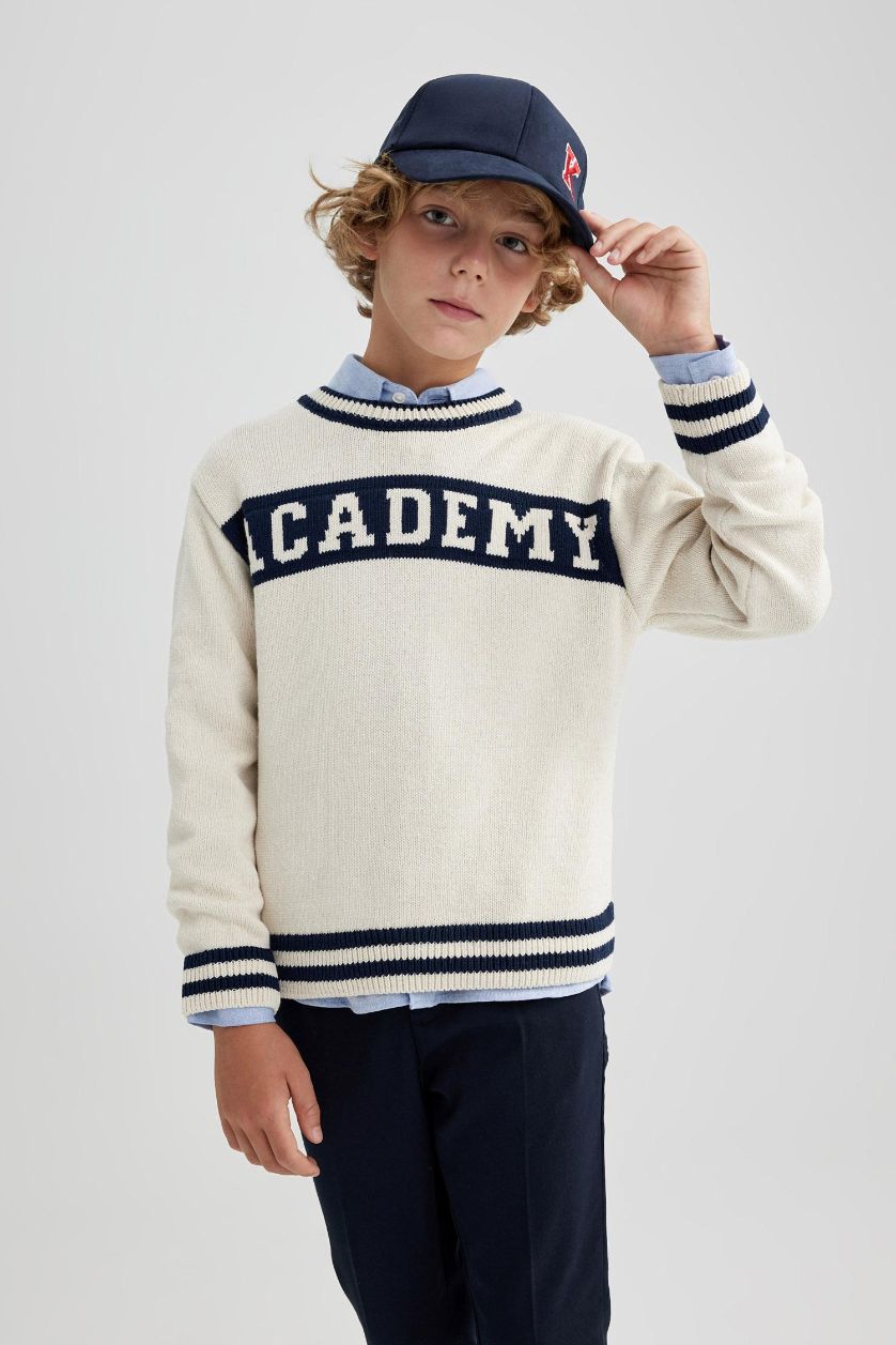 أولاد بيج فاتح بلوفر قصة عادية بكابيشون