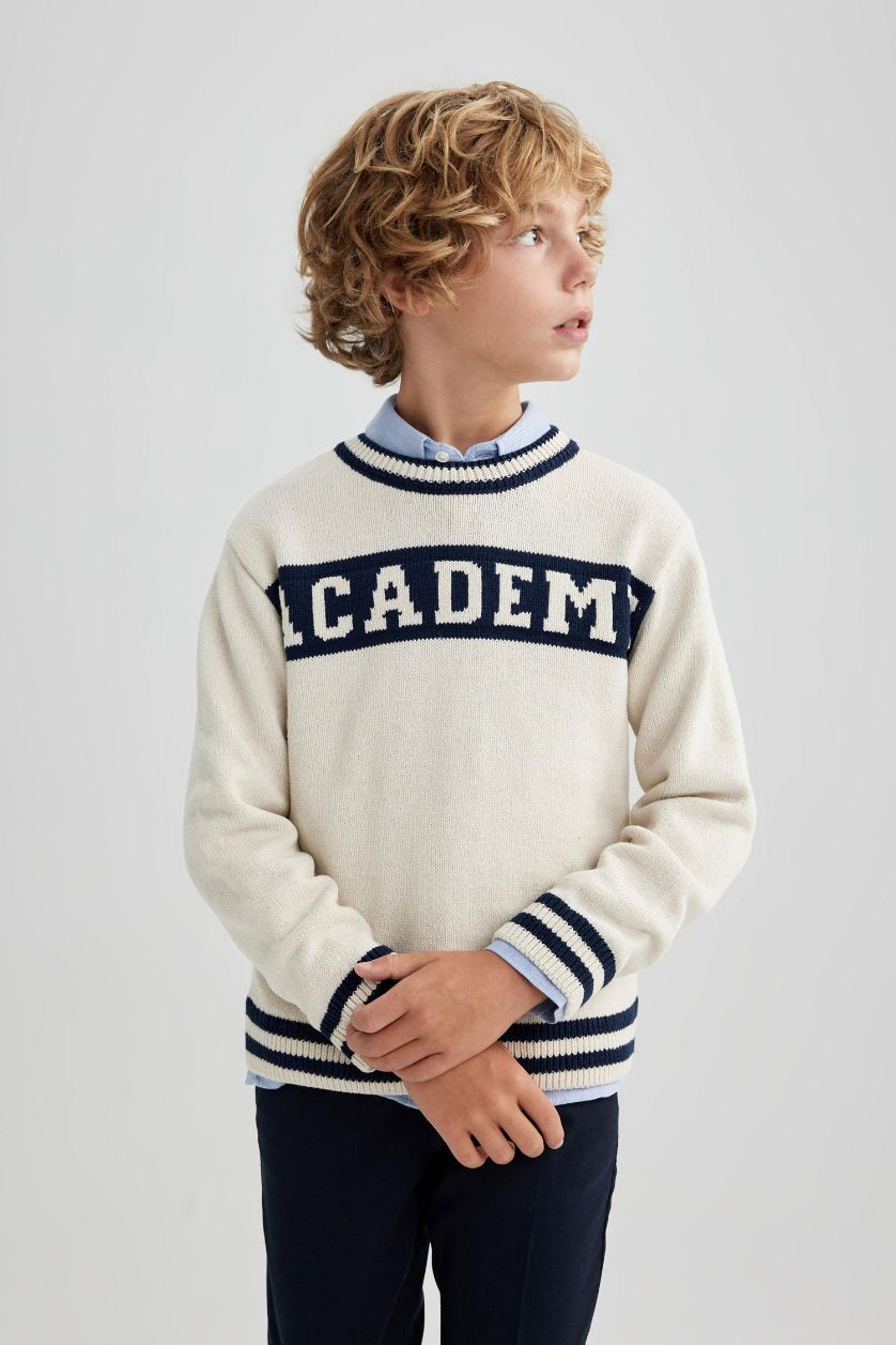 أولاد بيج فاتح بلوفر قصة عادية بكابيشون