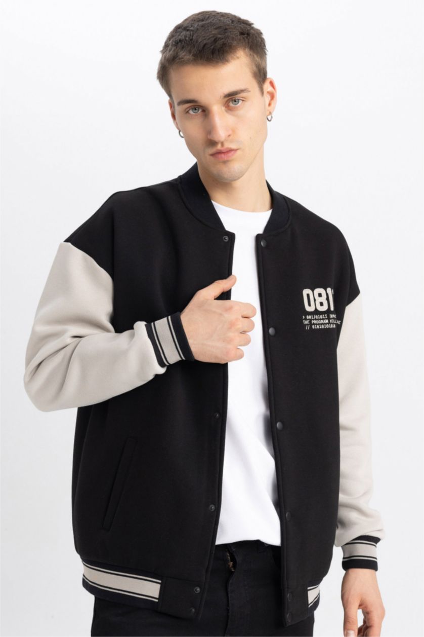 MAN Black Oversize Fit Cardigan
