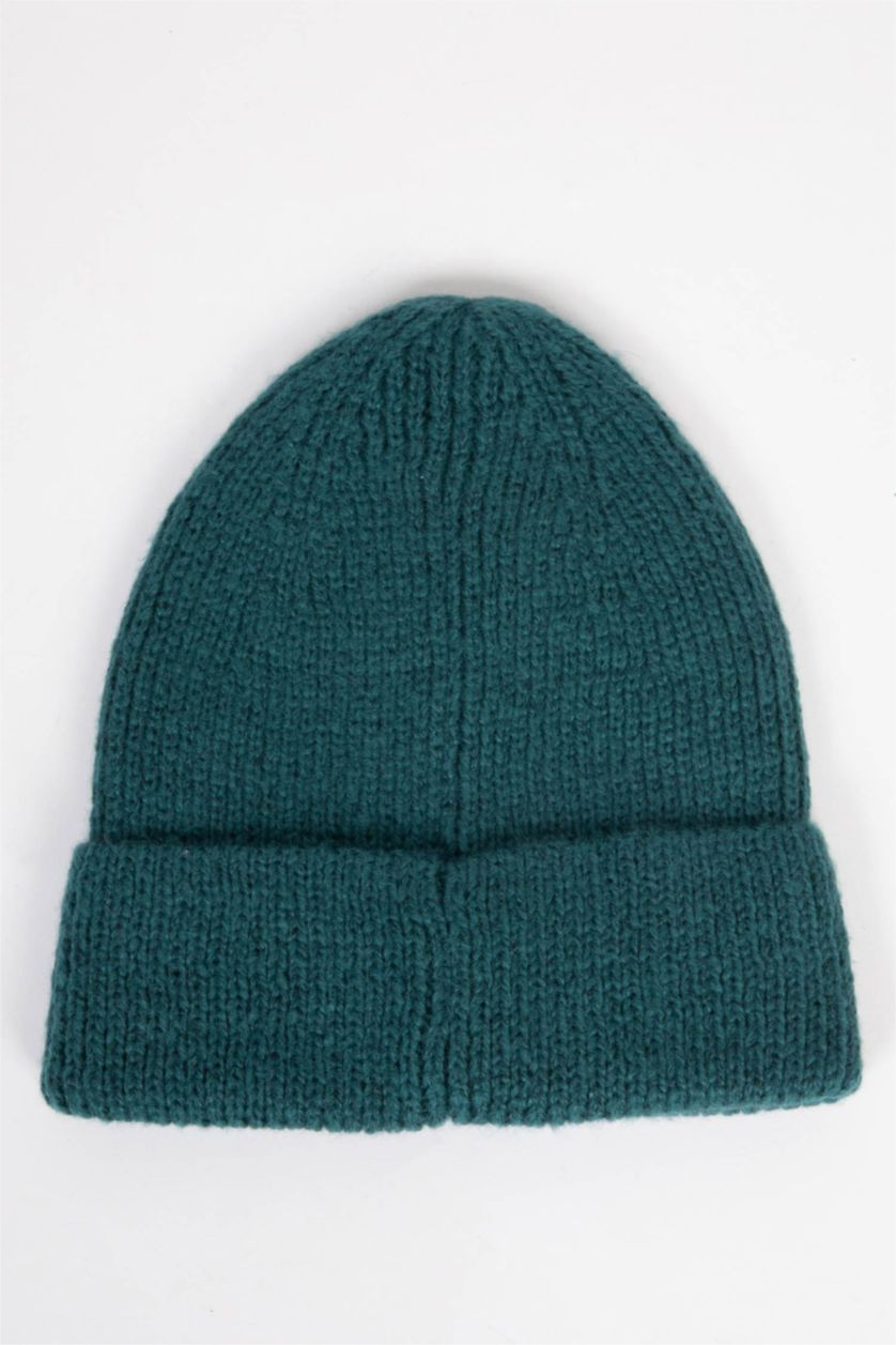 Man Dark Petrol Man Knitwear Beret